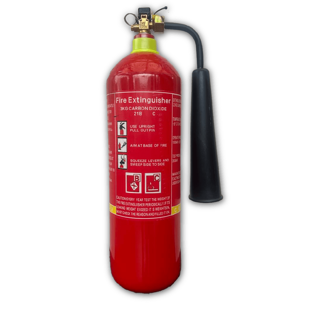 Extintor de CO2. Capacidad 5 libras